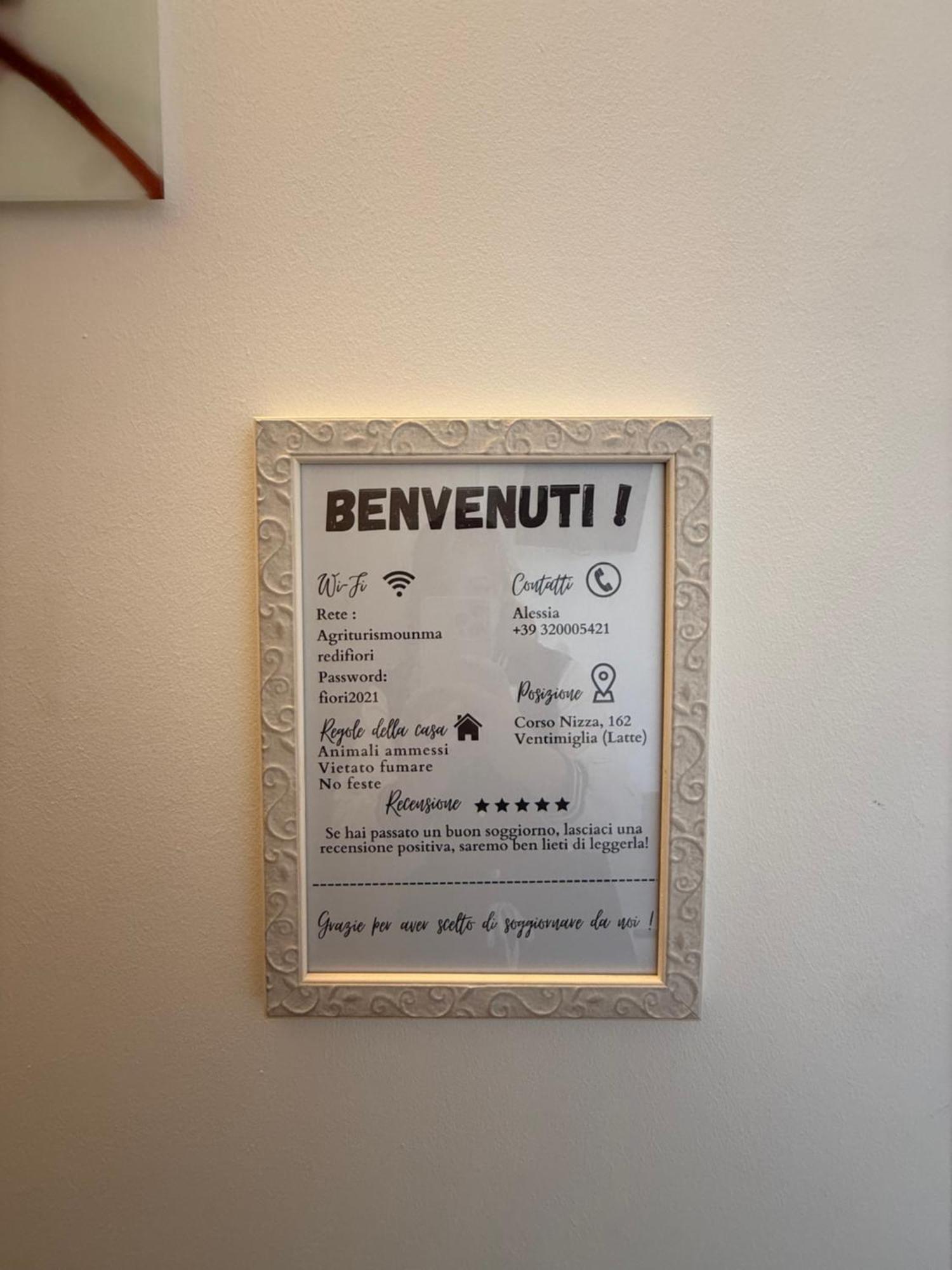 Vakantieboerderij Un Mare Di Fiori Ventimiglia